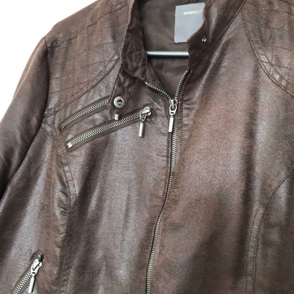 Brown Elegant jacket - Picture 5 of 7